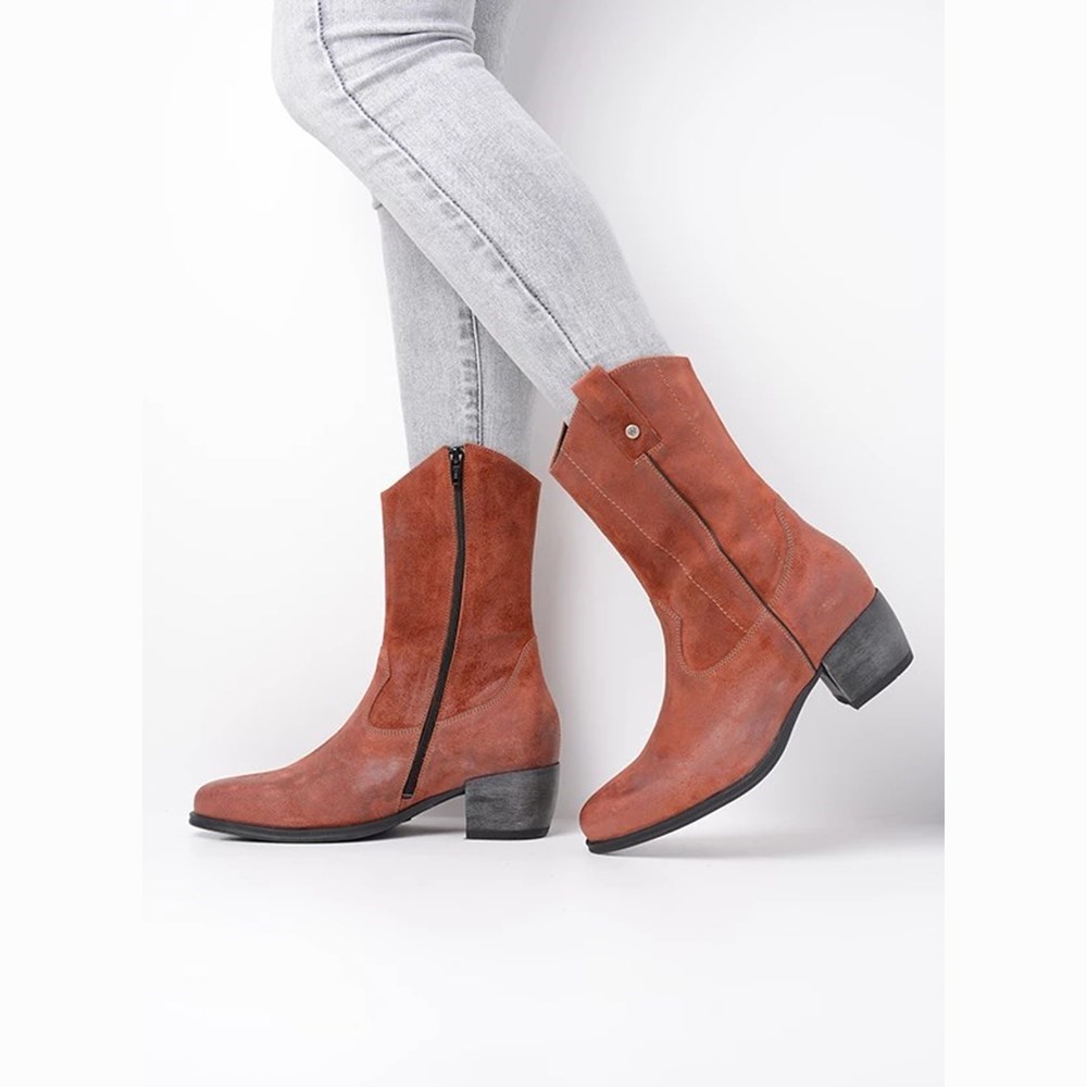 Black Wolky Caprock Women's Mid Calf Boots | WXYZ93560