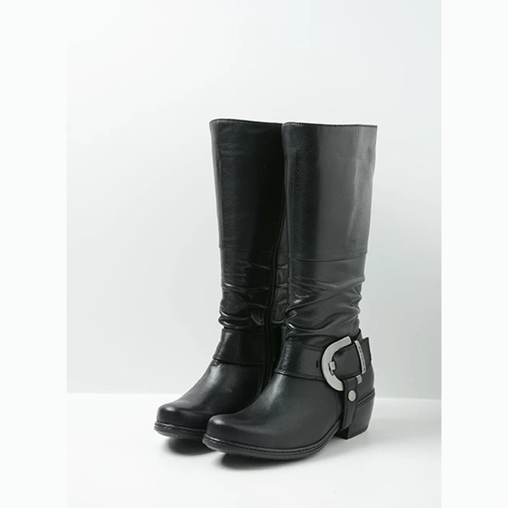 Black Wolky La Banda Women's High Boots | OIAY68027