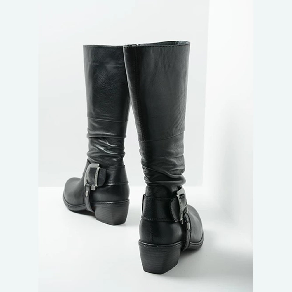 Black Wolky La Banda Women's High Boots | OIAY68027