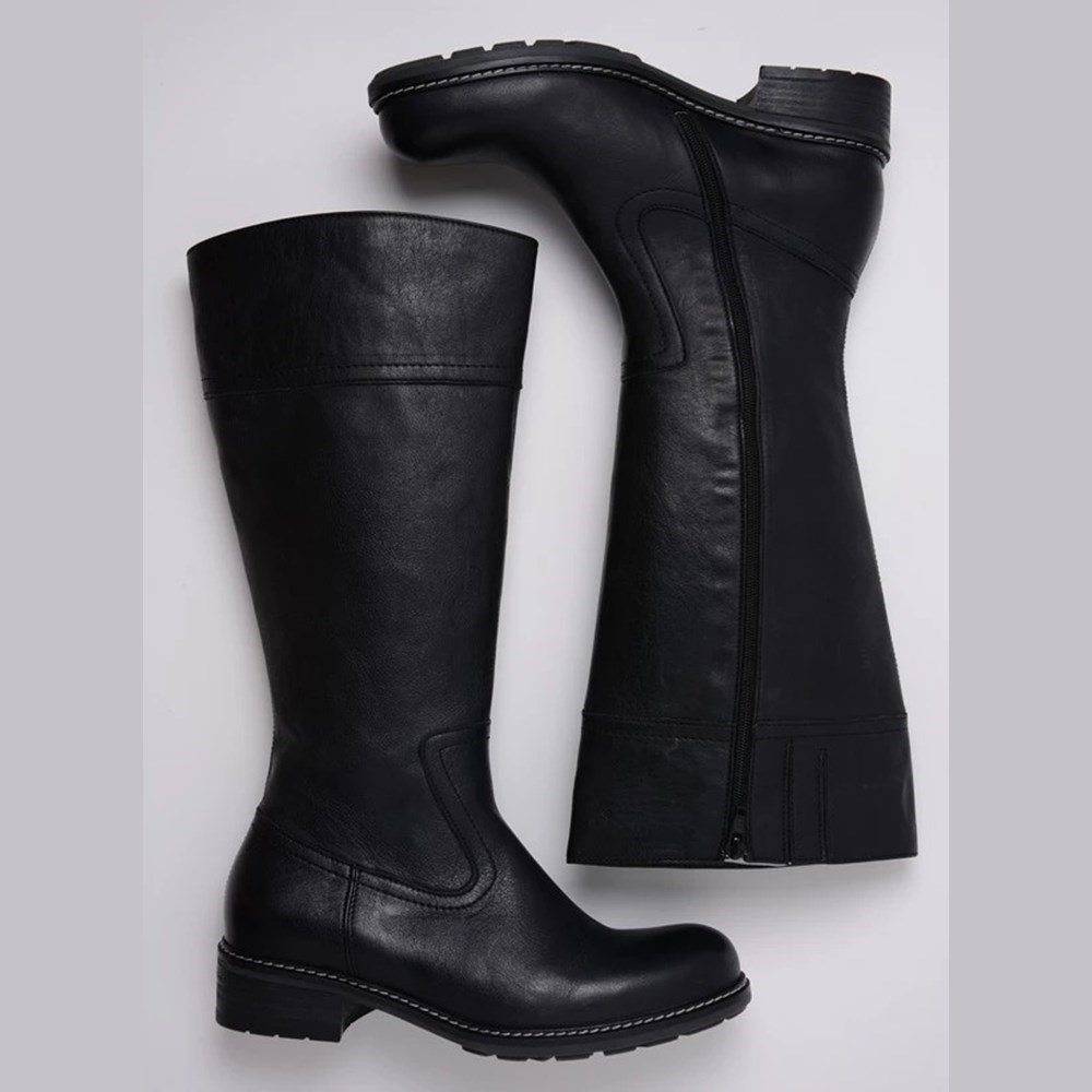 Black Wolky Moher Women's High Boots | KICF51628