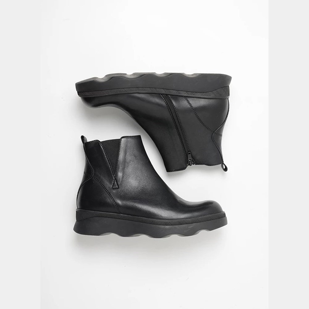 Black Wolky Nigata Women's Ankle Boots | BFSA15802