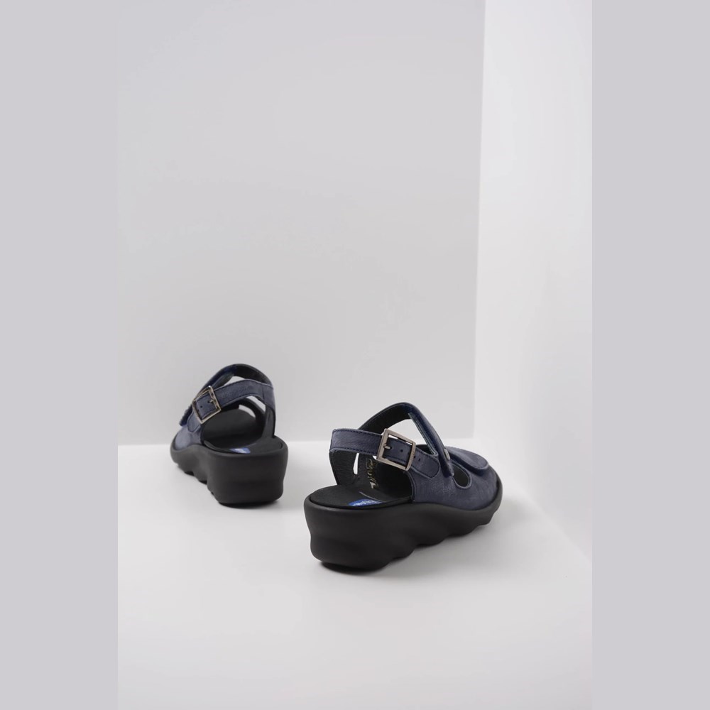 Black Wolky Scala Women's Sandals | PHYG80325