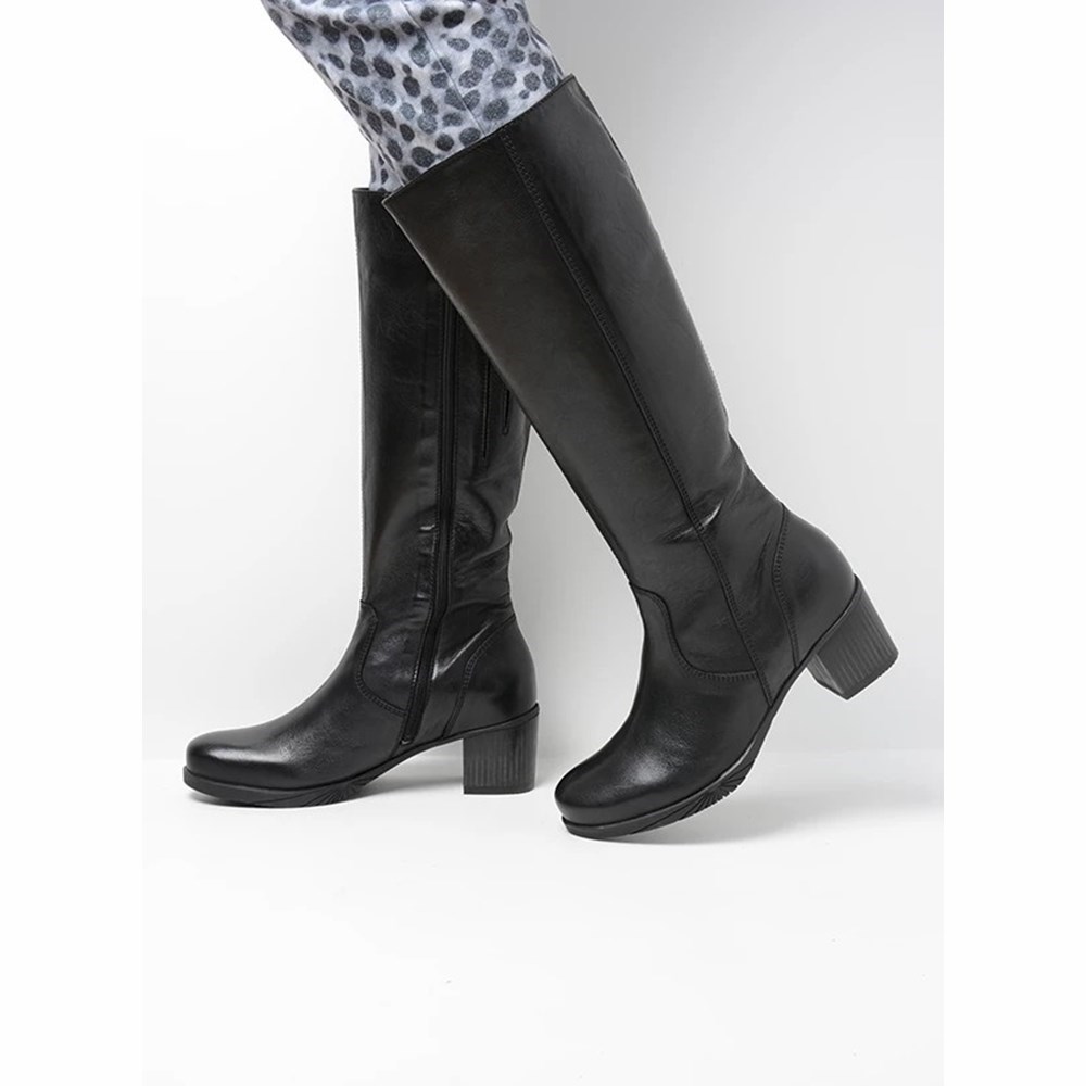 Black Wolky Sharon Women's High Boots | BIFD57183