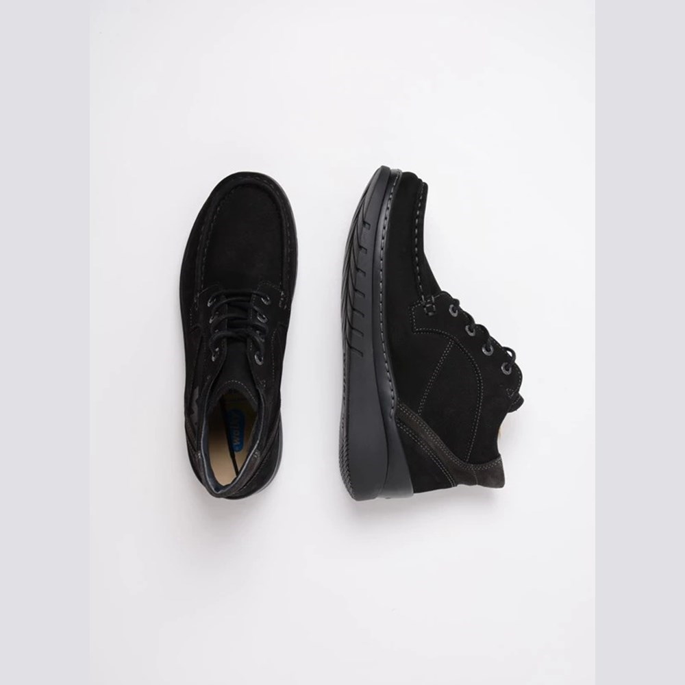 Black Wolky Zoom Women's Lace Up Shoes | YCUI56123