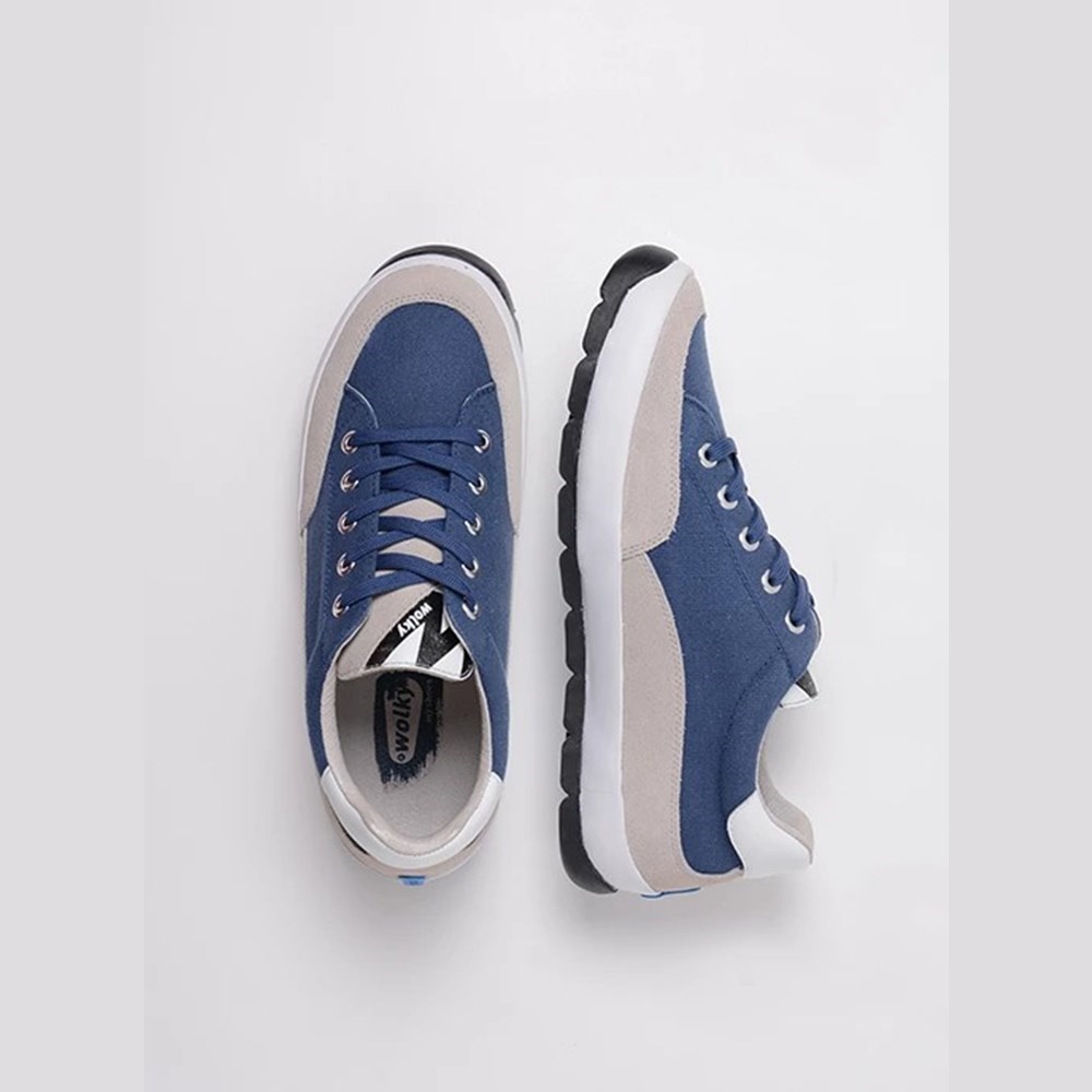 Blue Wolky Babati Women's Sneakers | IGAK75831