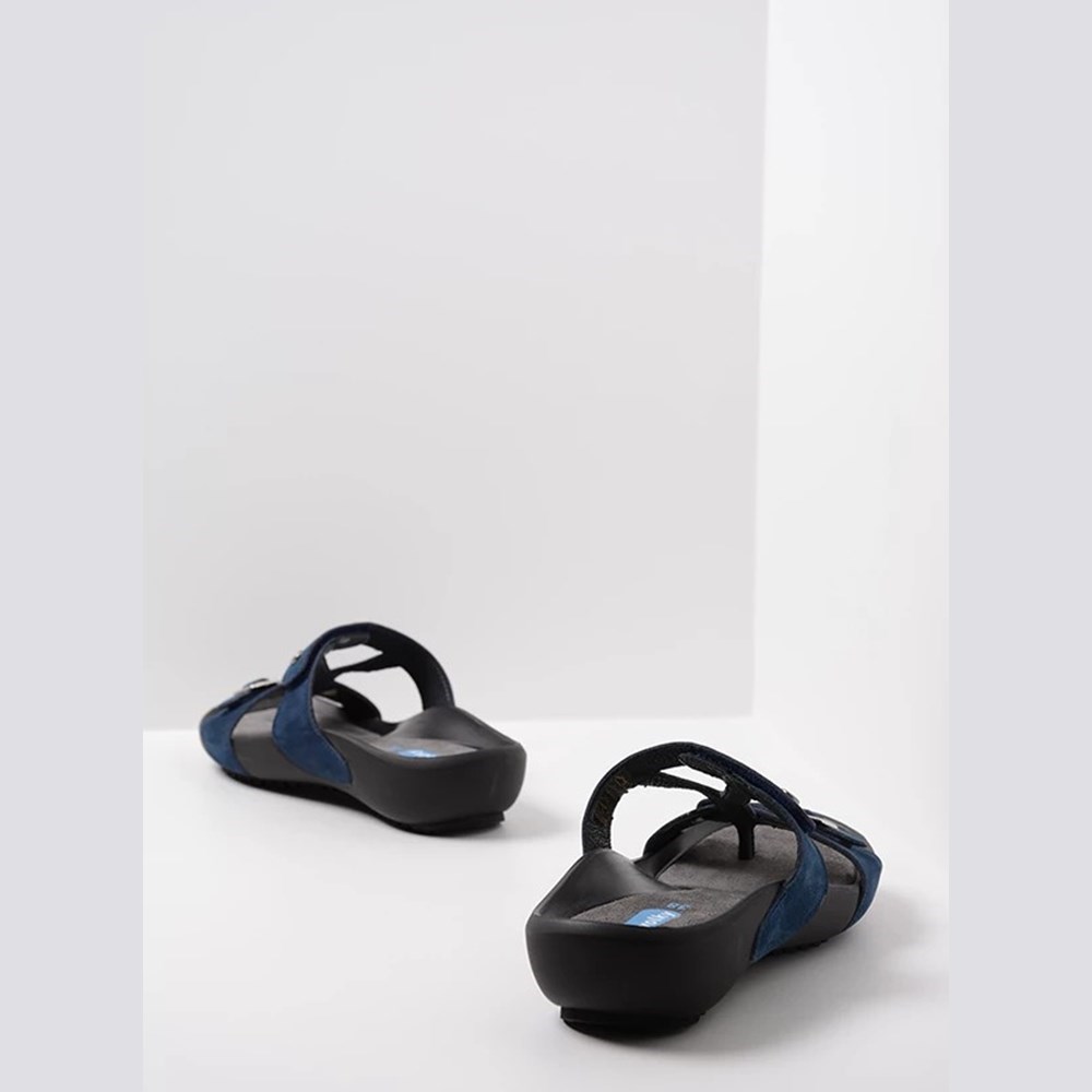 Blue Wolky Connor Women's Sandals | VGBK70182