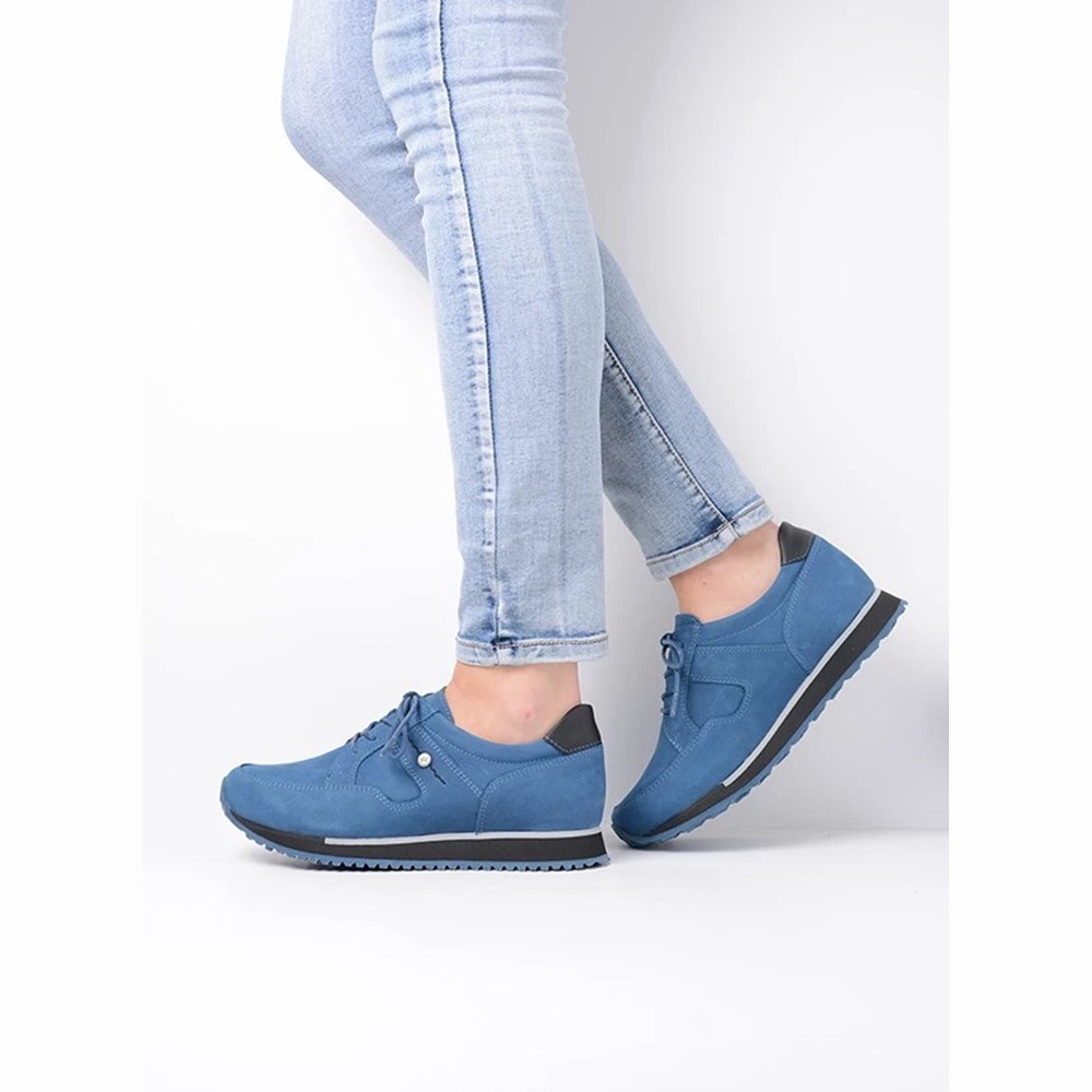 Blue Wolky E-walk Women's Walking Shoes | ZPYS31962