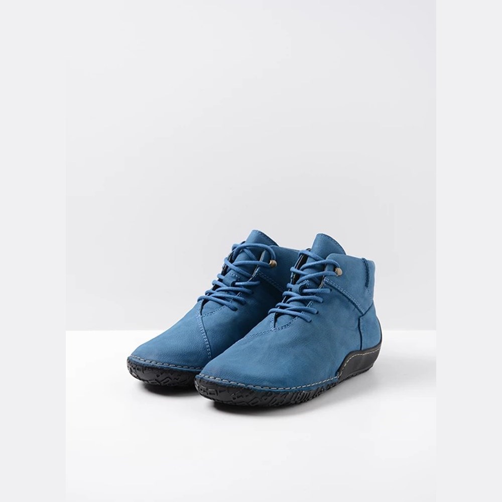 Blue Wolky Mokola Women's Lace Up Shoes | ZPBY07682