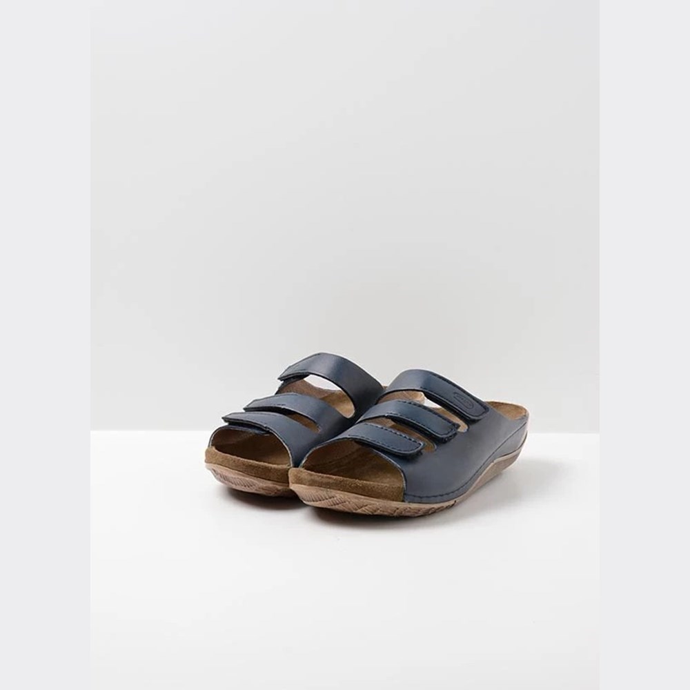 Blue Wolky Nomad Women's Sandals | YHGO61948