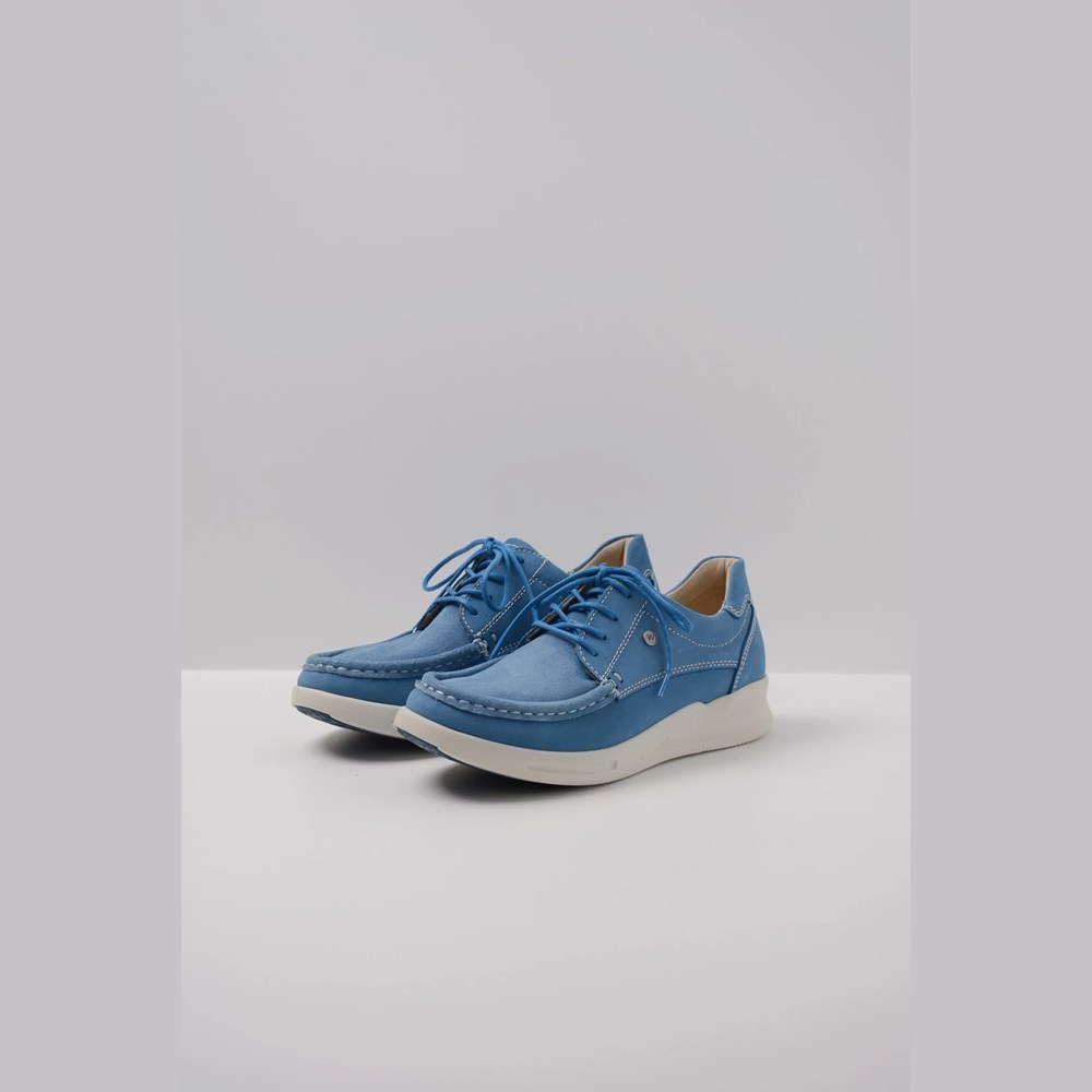 Blue Wolky One Women's Sneakers | CKRO95730