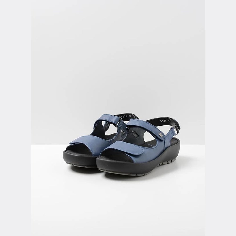 Blue Wolky Rio Women's Sandals | EAUF59423