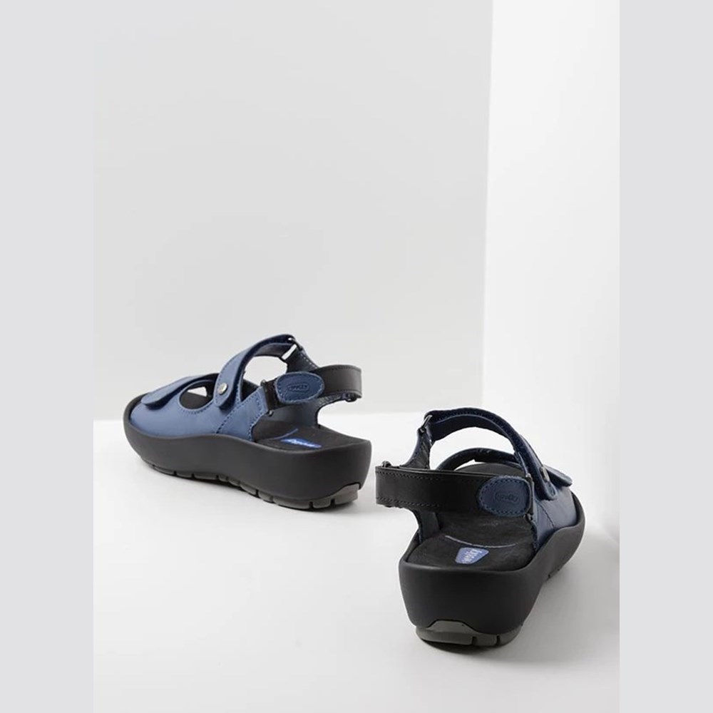 Blue Wolky Rio Women's Sandals | EAUF59423