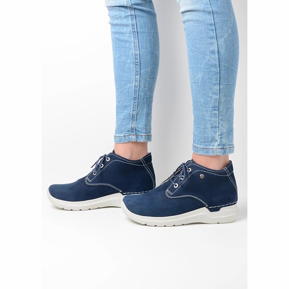 Blue Wolky Truth Hv Women's Walking Shoes | YFAK63507