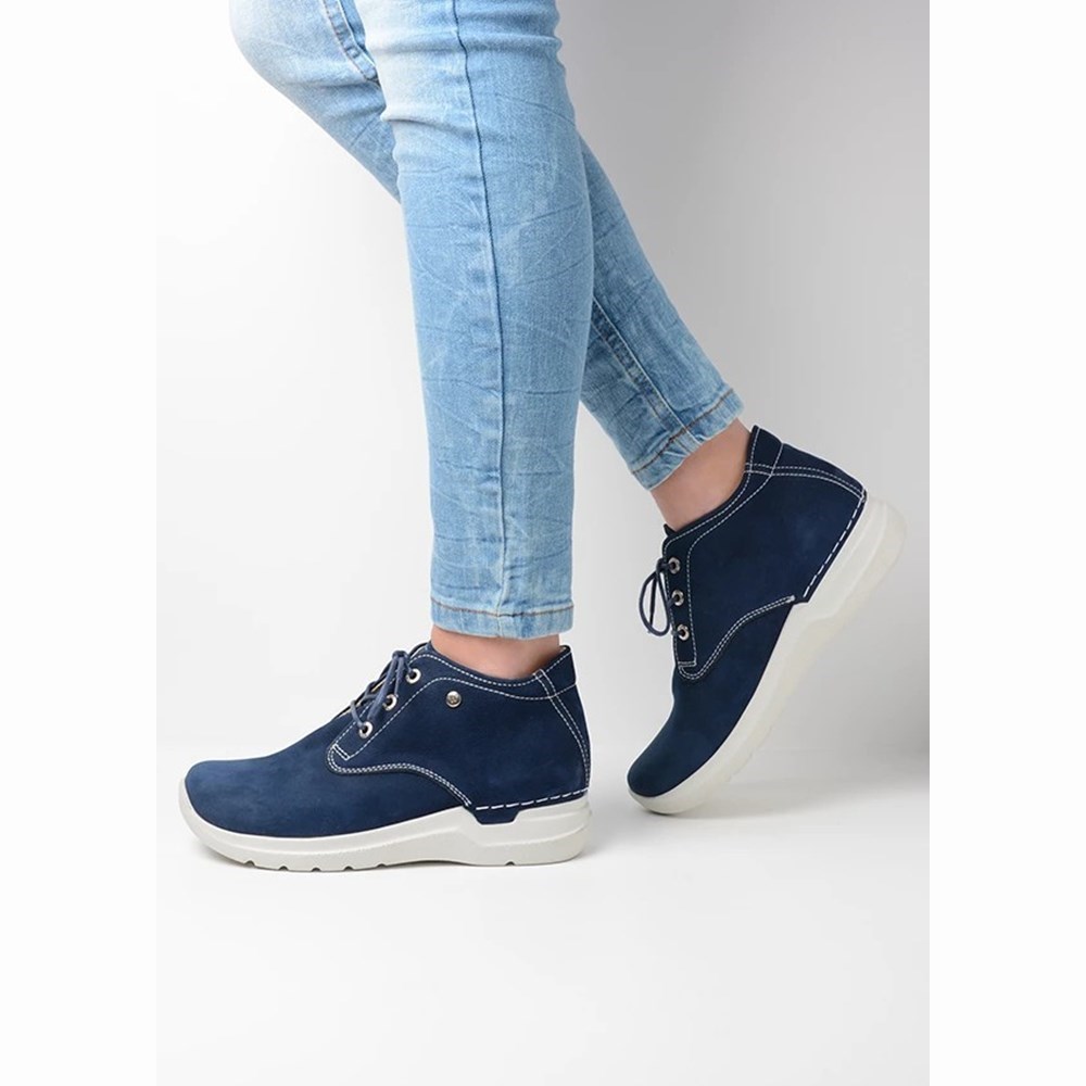 Blue Wolky Truth Women's Walking Shoes | FGWS01235