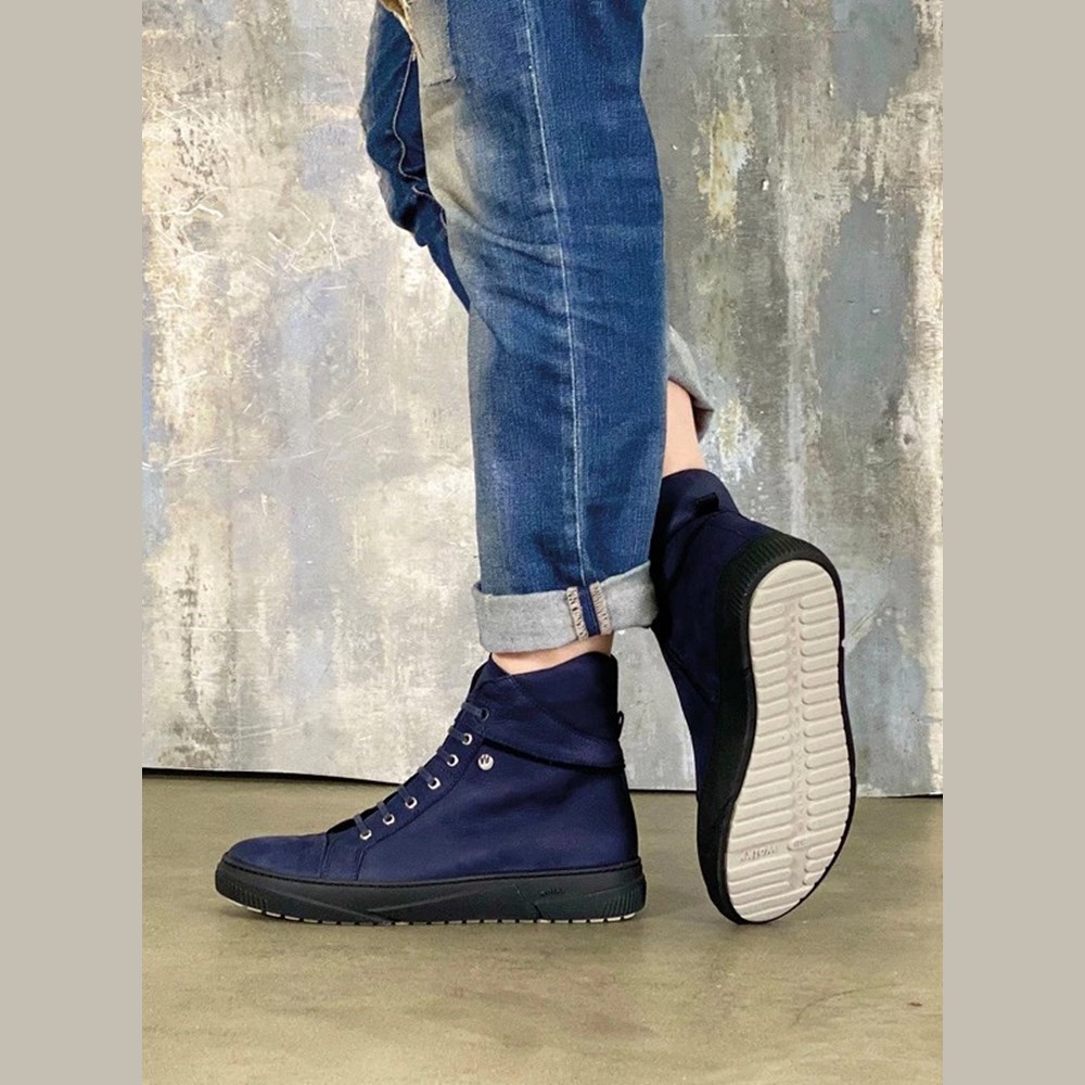 Blue Wolky Wheel Women's Lace Up Shoes | JLQS93678