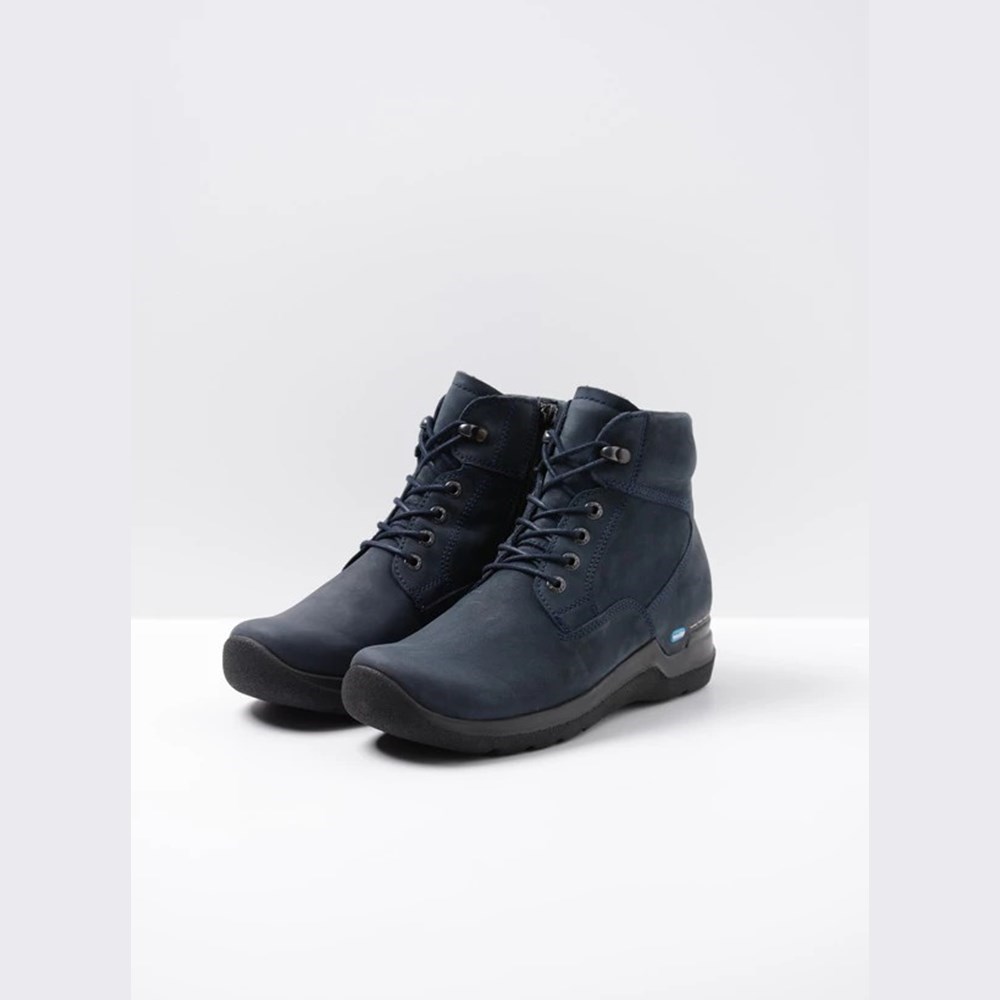 Blue Wolky Whynot Hv Women's Lace Up Shoes | BSJF63947