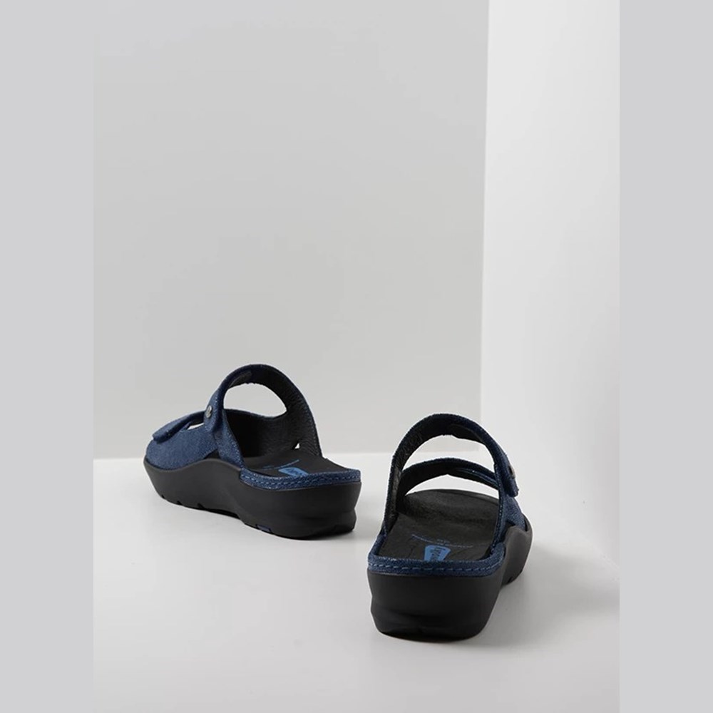 Blue Wolky Zaandam Women's Sandals | RLPG26401