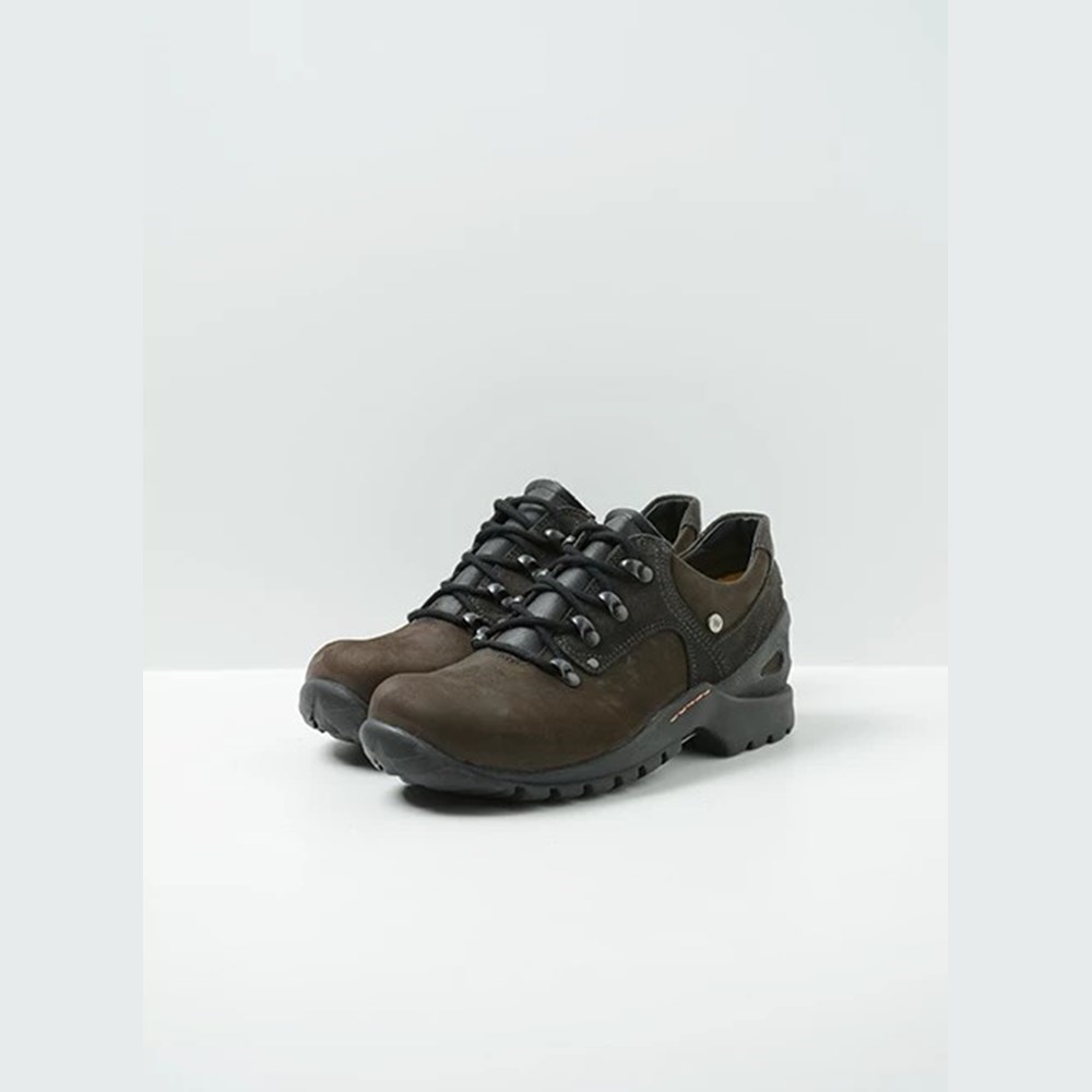 Brown Wolky Grip Wp Women's Walking Shoes | BYAN41967