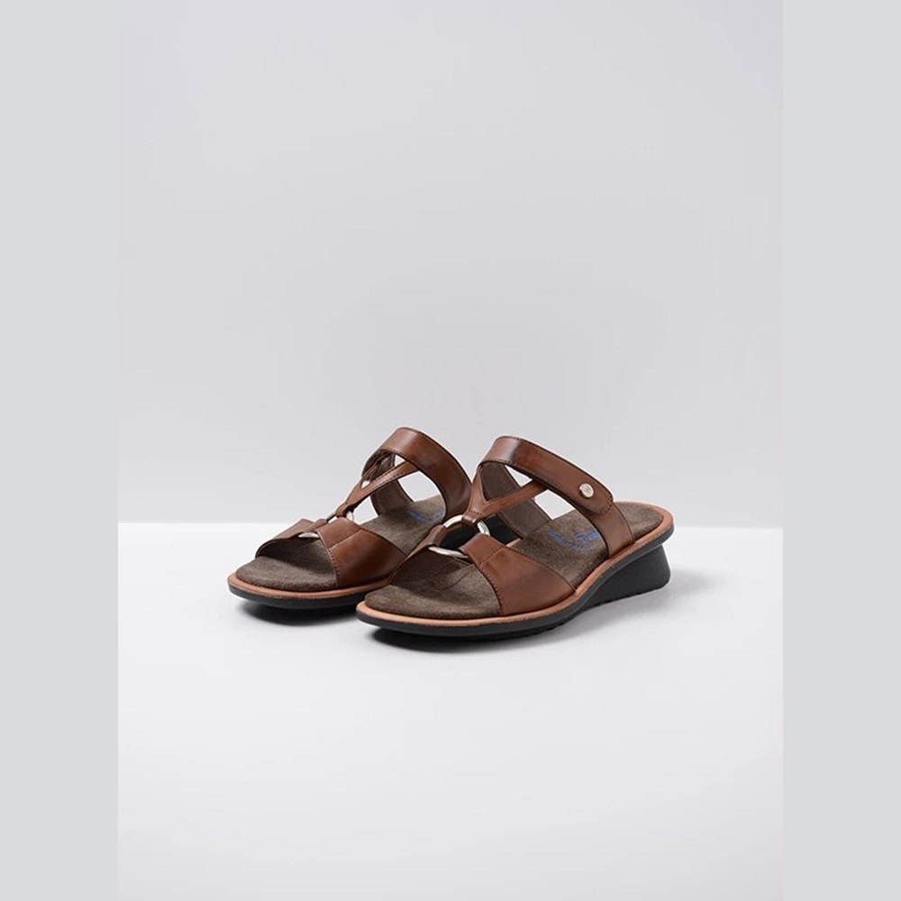 Brown Wolky Isa Women's Sandals | NGQA36128