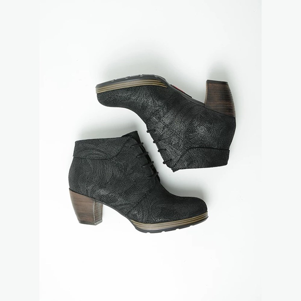 Brown Wolky Jacquerie Women's Ankle Boots | AEOL63120