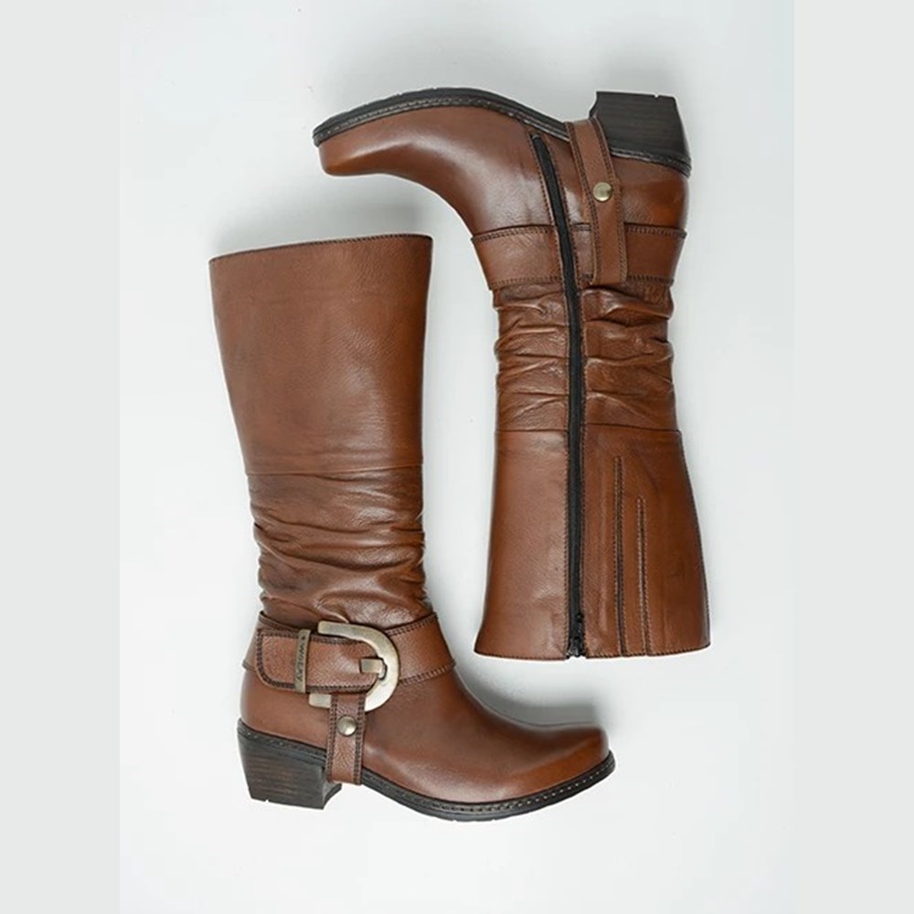 Brown Wolky La Banda Women's High Boots | IJYK50687