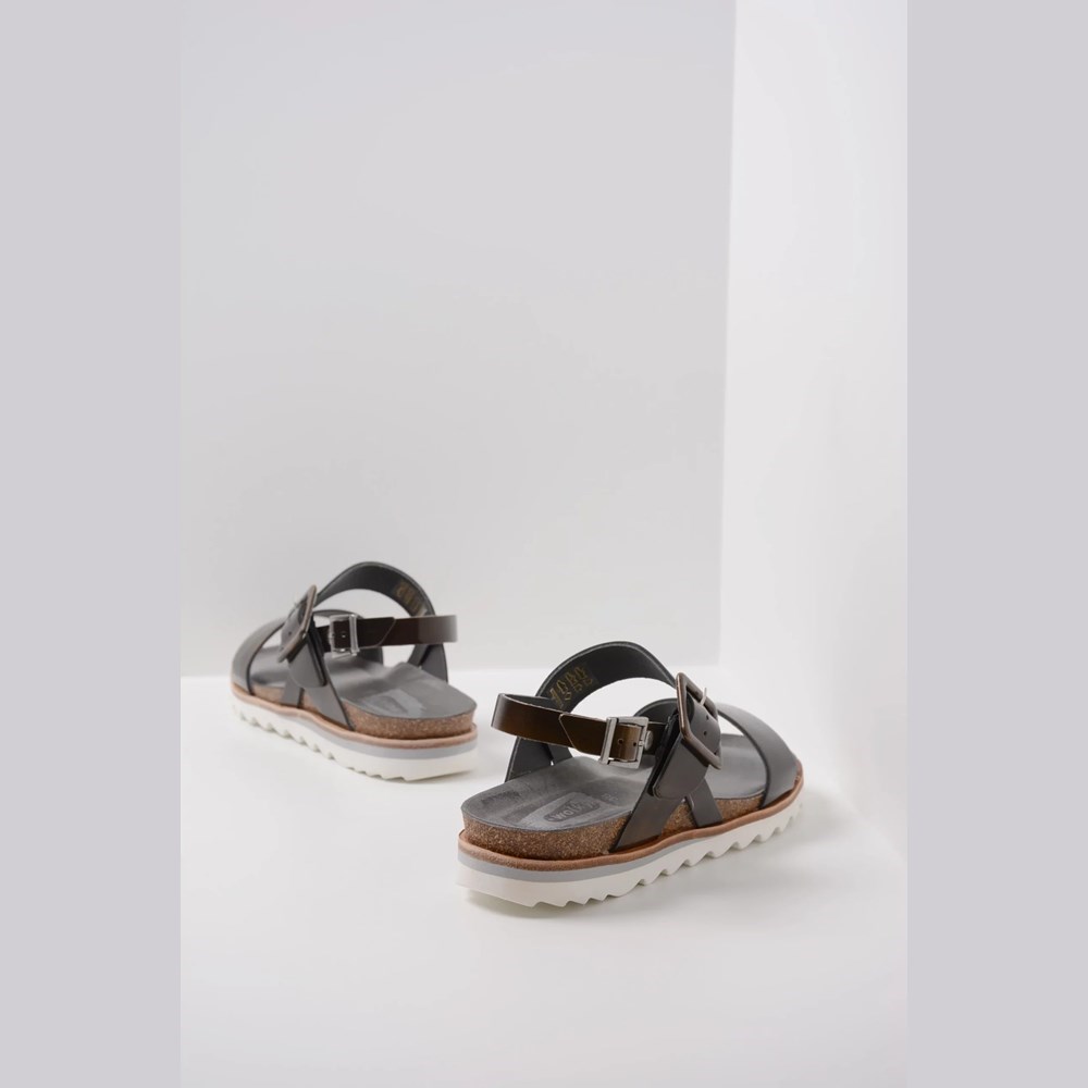 Brown Wolky Minori Women's Sandals | KGEA03428