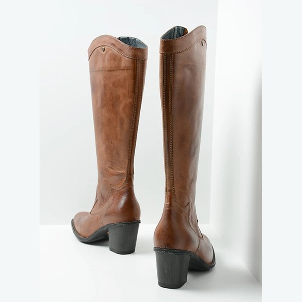 Brown Wolky Rozzi Women's High Boots | JFVO14932