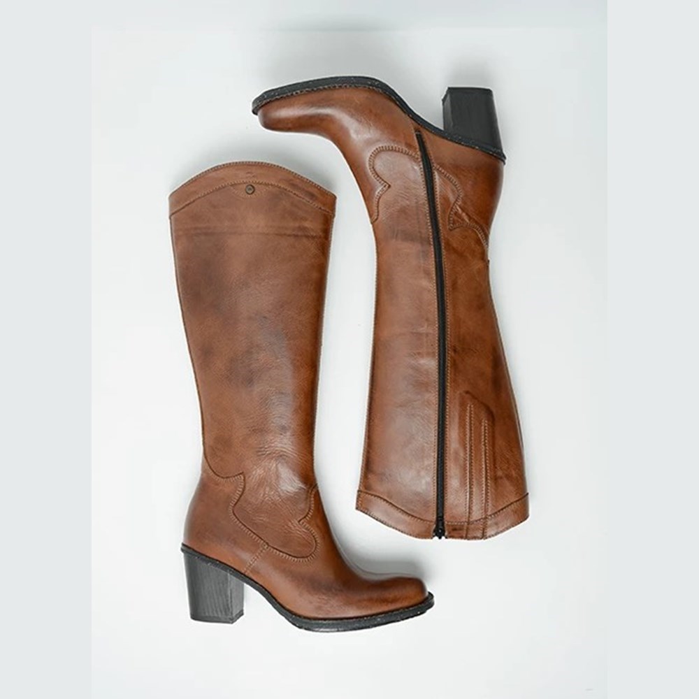 Brown Wolky Rozzi Women's High Boots | JFVO14932