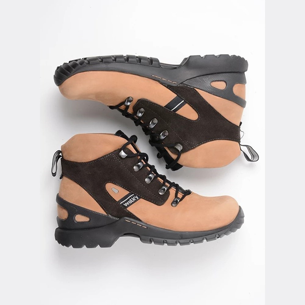 Brown Wolky Traction Wp Women's Lace Up Shoes | GMYV32985