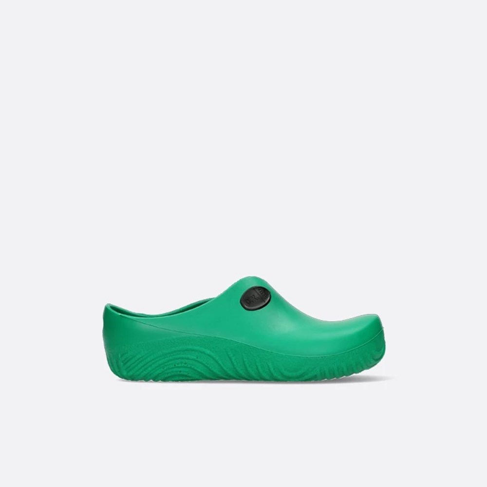 Green Wolky Ok Clog Women\'s Clogs | EXUG28679