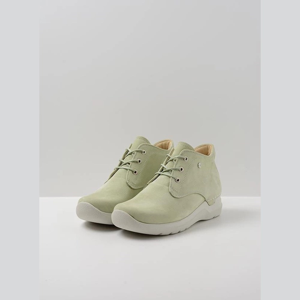 Green Wolky Truth Women's Walking Shoes | FSQI76089