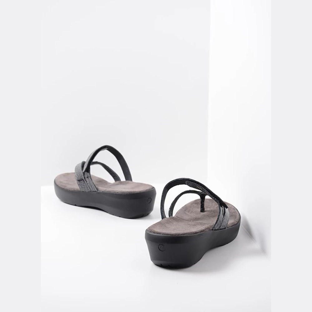 Grey Wolky Bassa Women's Sandals | KVFB40369