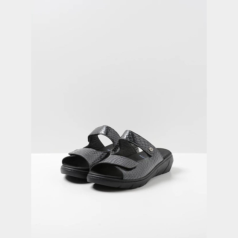 Grey Wolky Cyprus Women's Sandals | EYCJ76158