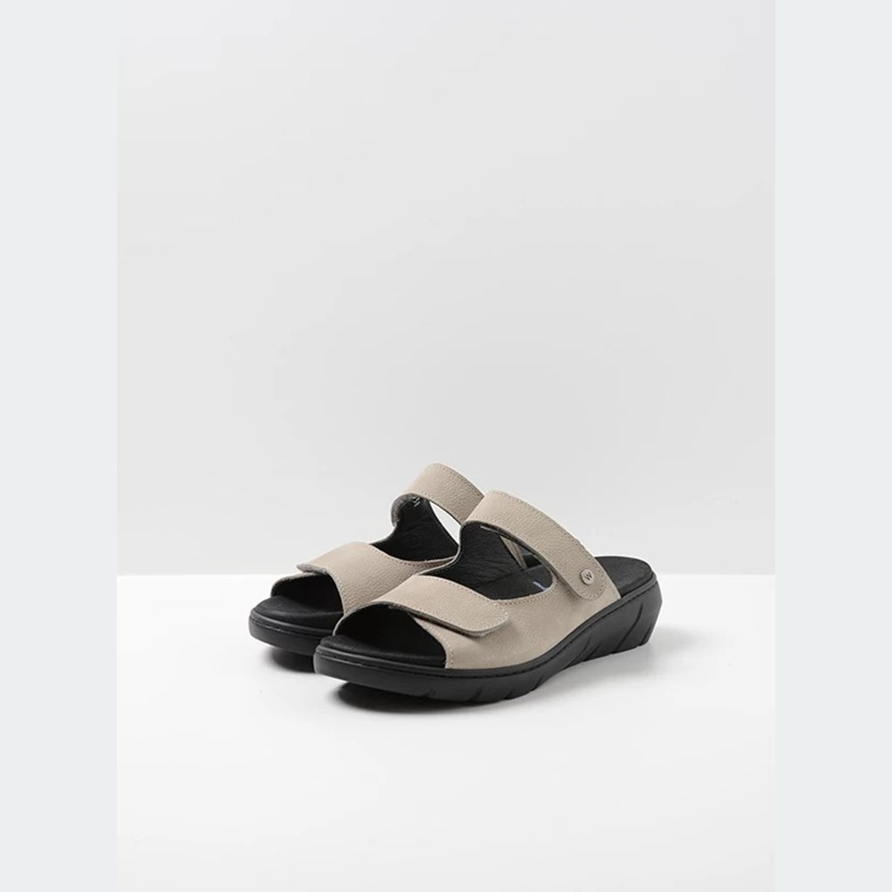 Grey Wolky Cyprus Women's Sandals | VFOH45263