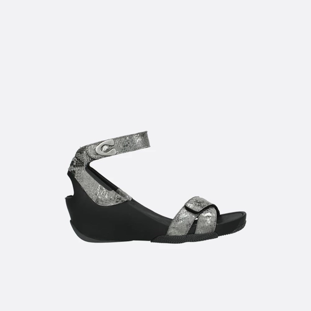 Grey Wolky Era Women\'s Sandals | KLOD98650