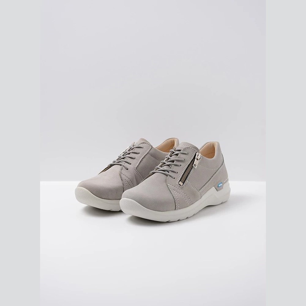 Grey Wolky Feltwell Women's Walking Shoes | WFJO23489