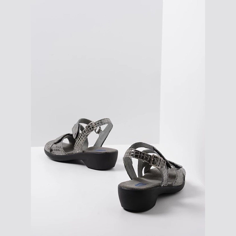 Grey Wolky Fria Women's Sandals | ZYDG43705