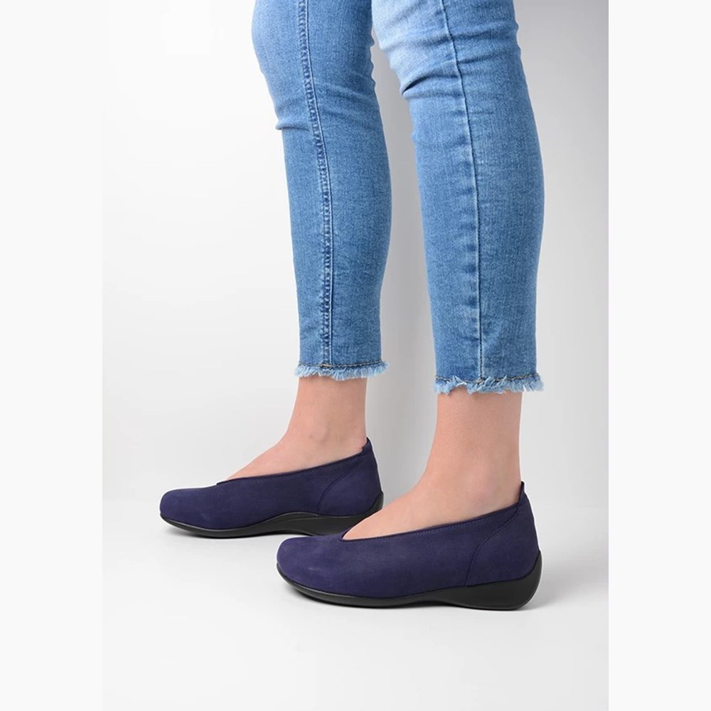 Purple Wolky Ballet Women's Slip On Shoes | DRPT64091