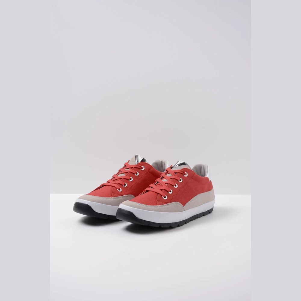 Red Wolky Babati Women's Sneakers | MTYA37810