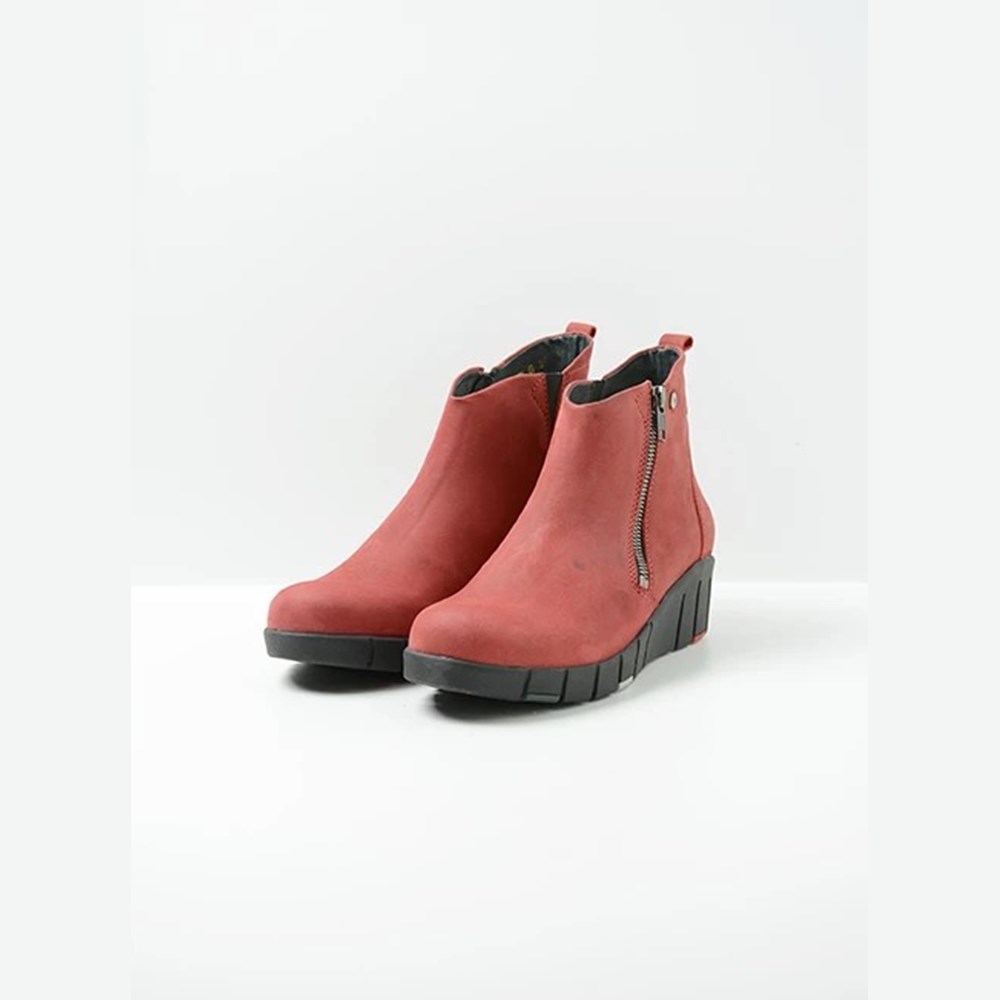 Red Wolky Phoenix Women's Ankle Boots | RCQP09437