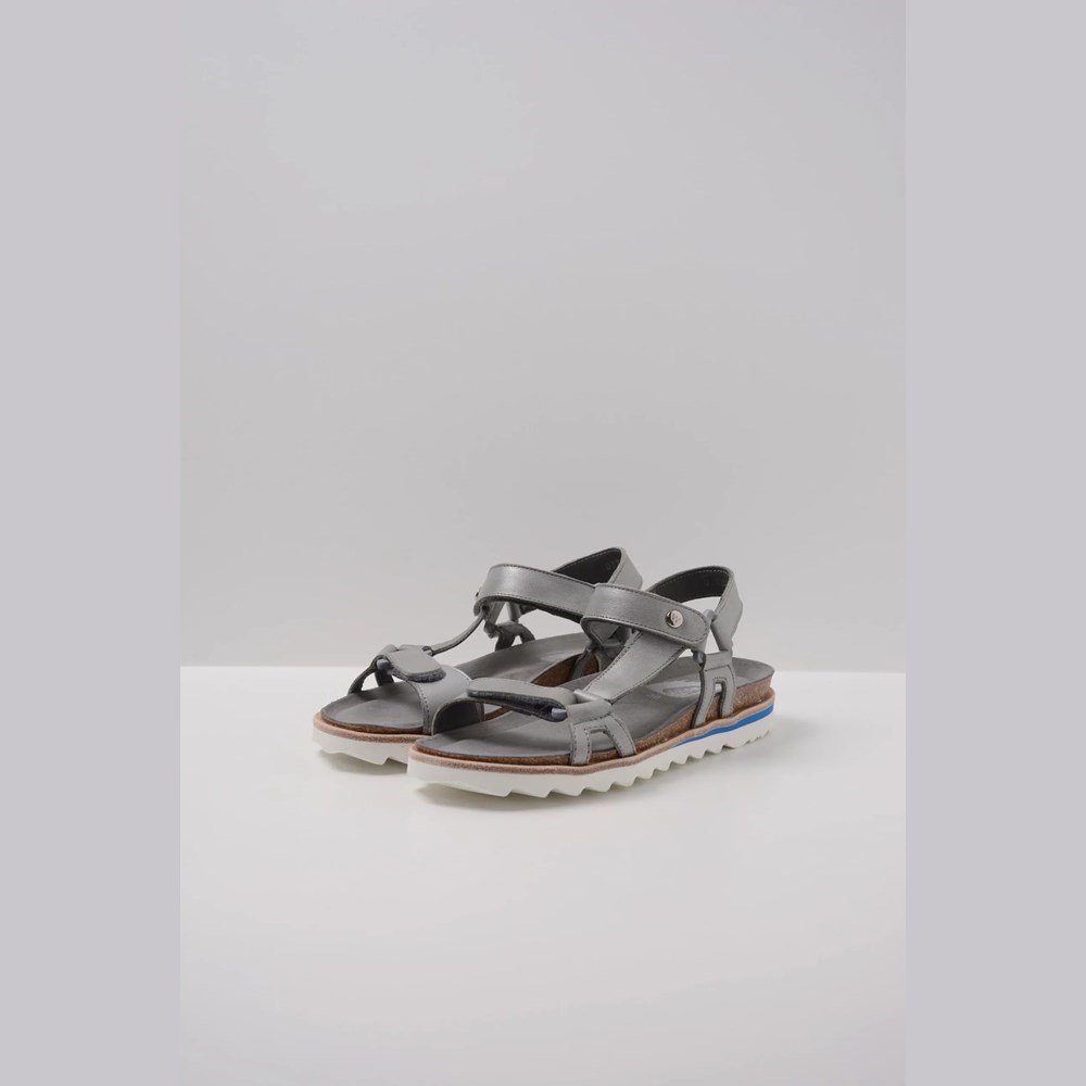 Silver / Grey Wolky Limoni Women's Sandals | ASEF84017