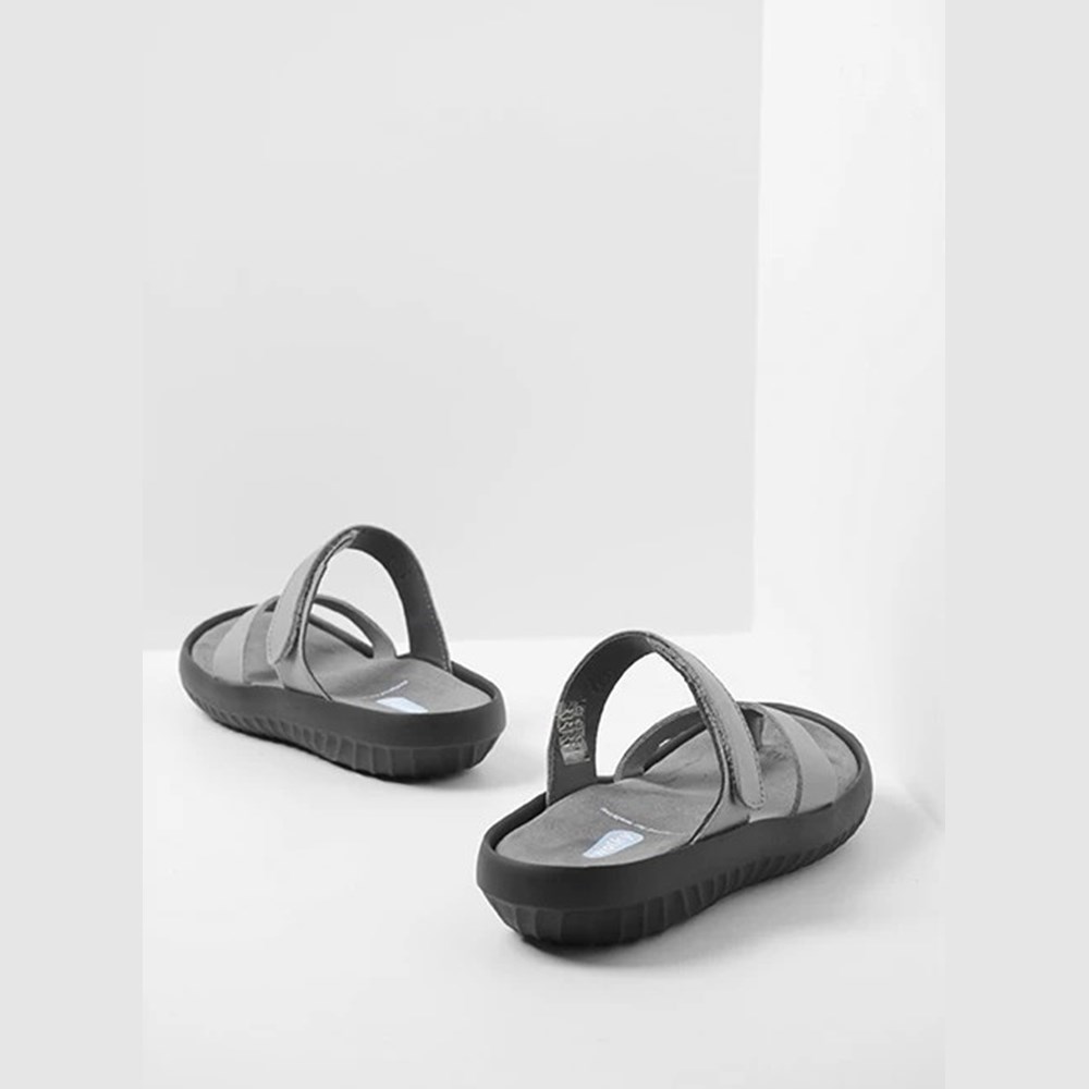 Silver / Grey Wolky Tahiti Women's Sandals | RYUA48051