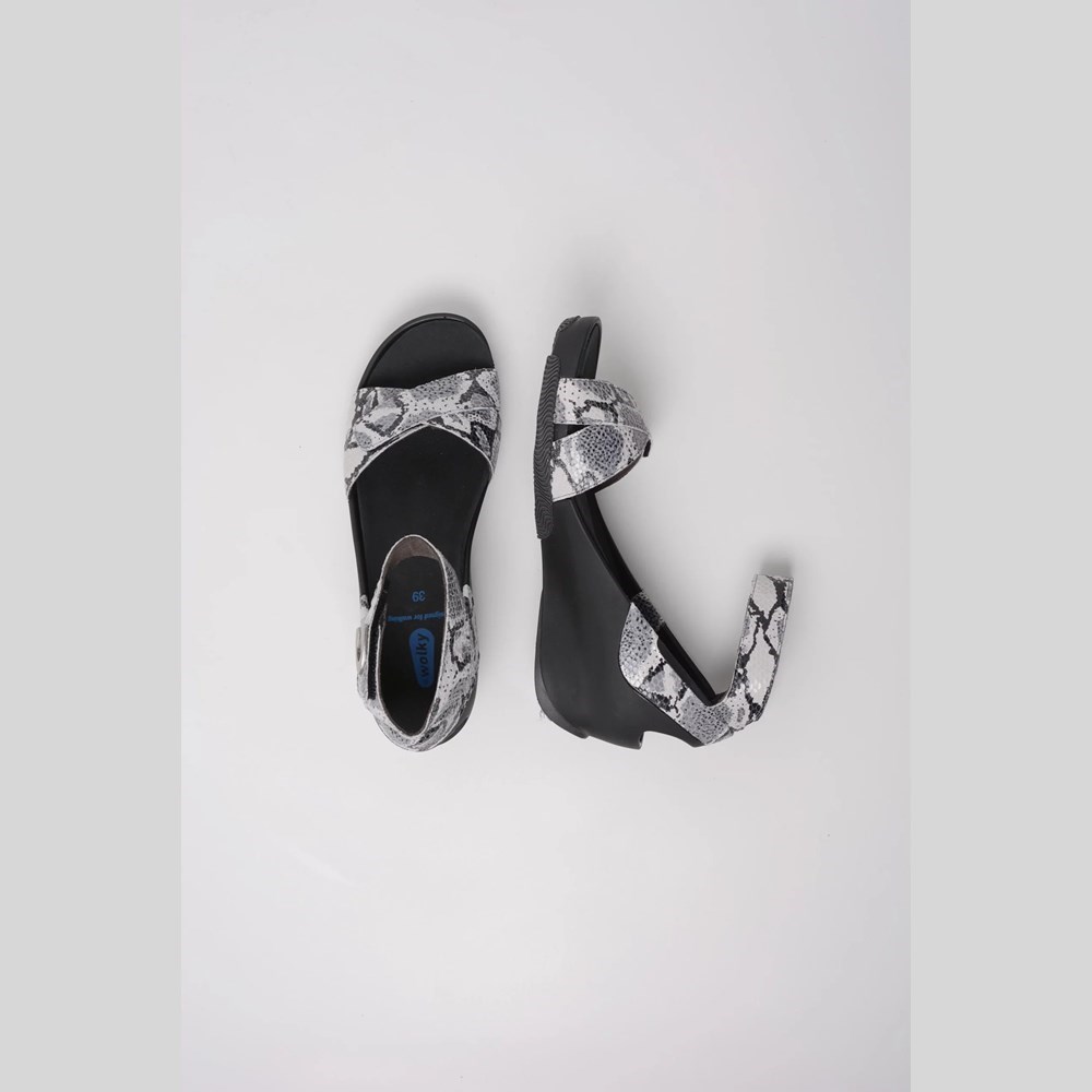 Snake Wolky Era Women's Sandals | UYGB49721