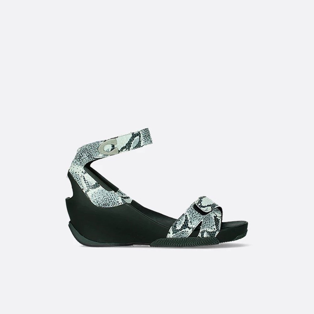 Snake Wolky Era Women\'s Sandals | UYGB49721