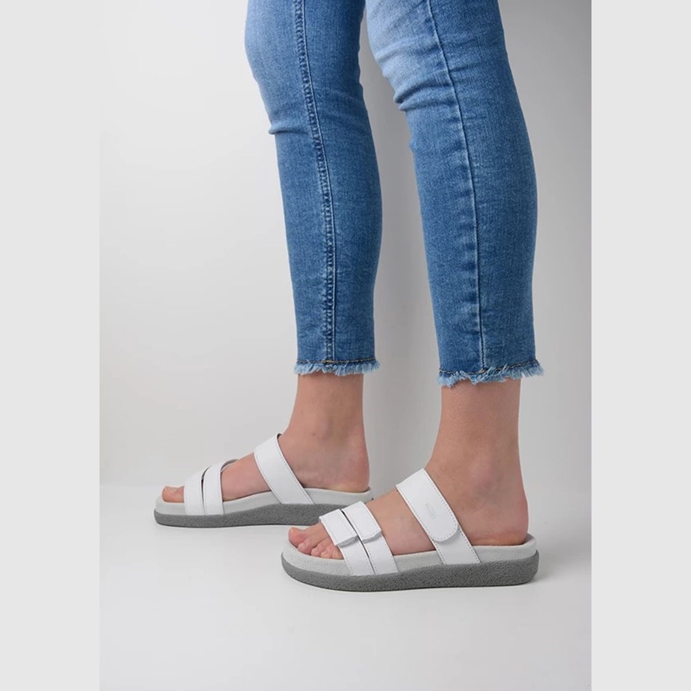 White Wolky Cirrus Women's Sandals | AQIW14795