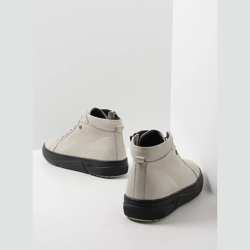 White Wolky Compass Women's Sneakers | JYWB20745