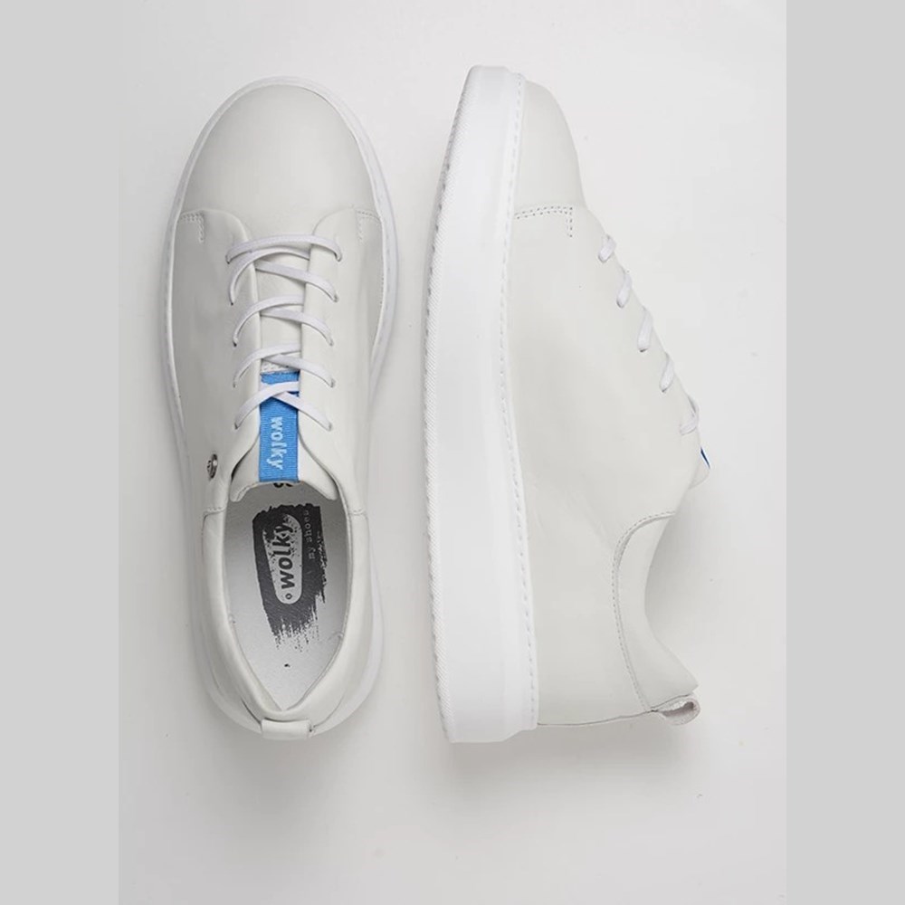 White Wolky Move It Women's Sneakers | URSF34570