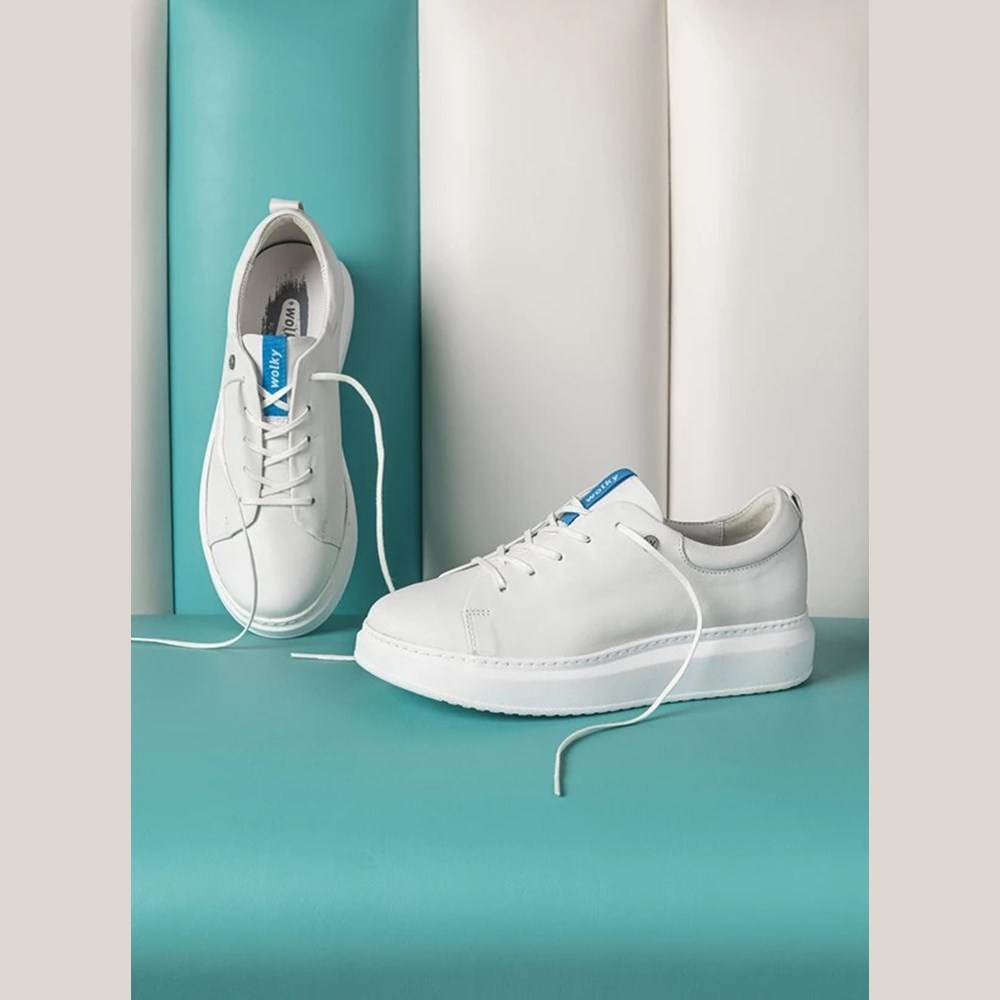 White Wolky Move It Women's Sneakers | URSF34570