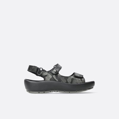 Black Wolky Barsilia Women's Sandals | IGUK91257