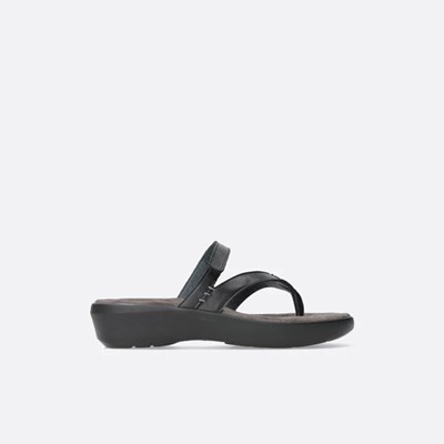 Black Wolky Bassa Women's Sandals | ITYD49752